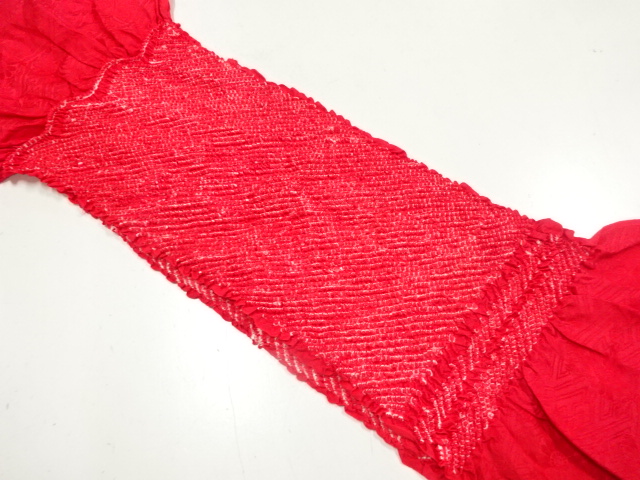 JAPANESE KIMONO / OBIAGE / SHIBORI 